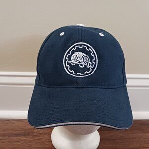 Armadillo Blue Baseball Cap Hat Adjustable Yupoong 75th Anniversary 2012